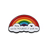 Pride Month Gifts for Gay Pride Month Decor Rainbow Pride Pins Gifts for Lesbian Gay Bisexual Transgrander Queer Pride Gifts for LGBTQ Brithday Granduation Gifts for Gay LGBTQ Gifts for Men Women