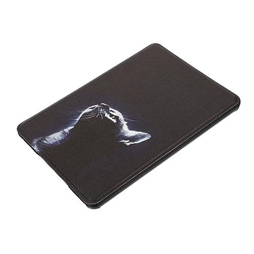 DOITOOL 1 Funda Protectora para Libros De Lectura para Adultos Transparente Color Negro De Poliuretano