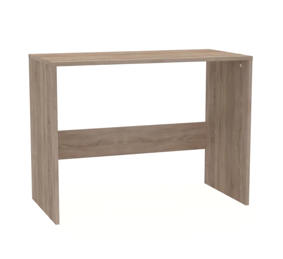 Schreibtisch Holz Sonoma Eiche – Computertisch 100x50x78cm...
