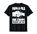 Papa Et Fils Une Équipe pour La Vie - Fête des Pères T-Shirt