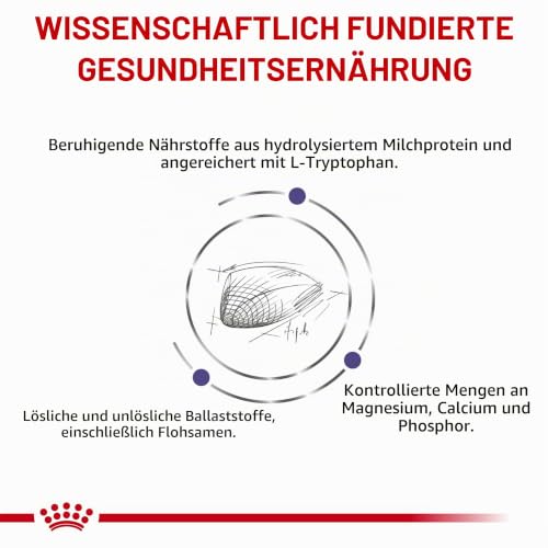 Royal Canin Expert Calm Trockenfutter | 4 kg | Alleinfuttermittel für ausgewachsene Katzen | Möglicher entspannender Effekt | Hydrolysiertes Milchprotein und L-Tryptophan
