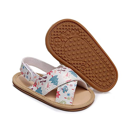 Girls Kids Flat Wide Sandals Animal Print X-Strap Ankle Barefoot Open Toe Shoes Baby Summer Casual First Walking Shoes4