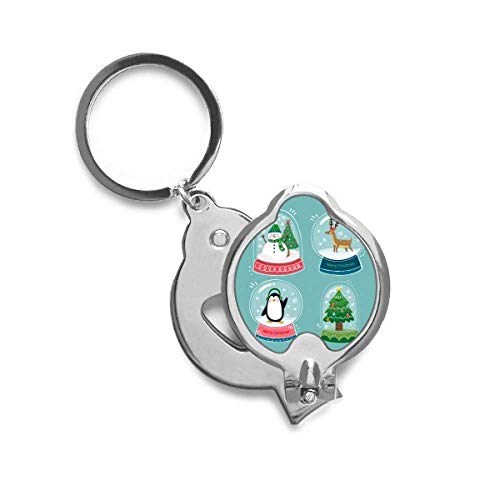 Joyeux Noël Bonhomme de neige coupe-ongles et trimmer pour soin des mains