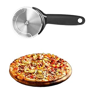 Wangdefu Professioneller Pizzaschneider mit Anti-Beschichtung