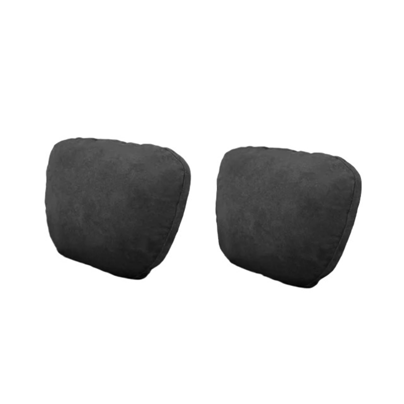 Reposacabezas Coche Cojin Compatible con Tesla reposacabezas asiento de coche almohada cuello coche columna cervical cuello(2 black)