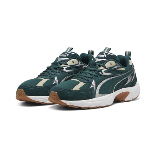 PUMA Men's Milenio Tech Shoes, Dark Myrtle-Alpine Snow, 143