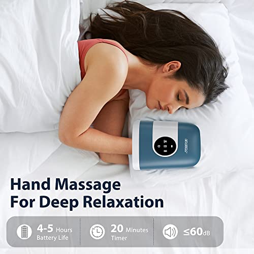 Cincom Upgraded Hand Massager, Rechargeable Hand Massager With Heat And Compression For Arthritis And Carpal Tunnel With Touch Screen, Birthday Gifts For Women Men Elderly #TOP2