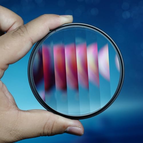 Filtro lineal fotográfico de efecto óptico de vidrio para rosca de 77 mm 2