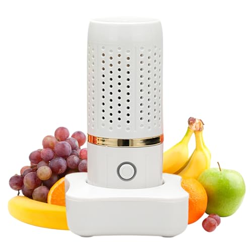 Limpiador de verduras - 4800 mAh portátil y limpiador de verduras - Dispositivo de limpieza multifunción inalámbrico para alimentos con batería recargable