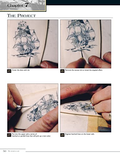 Scrimshaw: A Complete Illustrated Manual, Second Edition (Fox Chapel Publishing) Step-by-Step Instructions, a Pattern of a Classic Sailing Vessel, Resources, and More, for Beginner Scrimshanders - Image 5