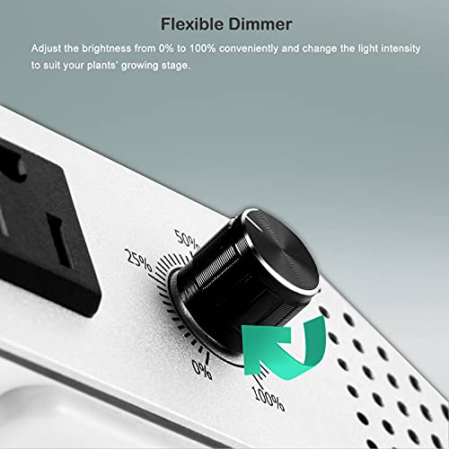 Yehsence Y2000 Led Grow Light 4X4Ft Coverage, Upgraded Daisy Chain Grow Lights For Seed Starting, Dimmable Full Spectrum Plant Grow Lamps For Indoor Plants Veg And Flower With 648Pcs Leds. #TOP6