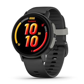 Garmin Bounce 2, Smartwatch per bambini con chiamate e SMS, Tracciamento della posizione in tempo reale, App per lo sport integrate, Autonomia fino a 2 giorni (Slate Grey)