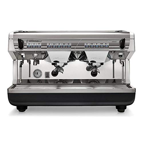 Simonelli APPIA II Volumetric 2 Group Espresso Machine Black 220V 3400W