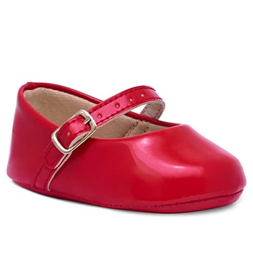Sapatilha Bebe Pópidi Infantil Menina Basica 01.10 (Vermelho, BR, Bebê, Alfa, M)