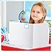 Sayglossy 48 Pcs Privacy Folders for Students Dry Erase Desk Dividers for Students with Markers Set Dry Erase Board Back to School Classroom Desks Supplies