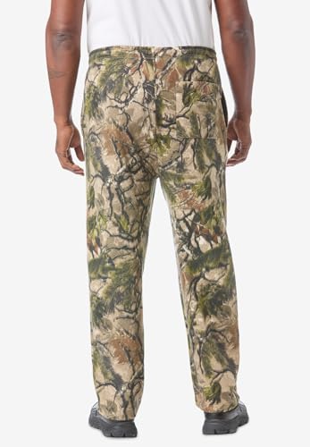 KingSize Men's Big & Tall Fleece Open-Bottom Sweatpants2