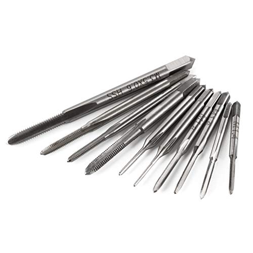 Yakamoz GY0467 10Pcs Micro Taps Bits Mini Machine Screw Drill Tap Set Metric Thread Screws Plug Bit Small Tapping Bits Tool thumb #2