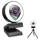 【Compatibilità Universale】 Mksutary webcam per computer può funzionare ampiamente con PC, notebook, laptop e computer desktop con Windows XP 7 8 10 2000, Mac OS X, Android Smart TV ecc. Compatibile con i principali software come Skype, Zoom, FaceTime, Facebook, YouTube , Twitter, Yahoo Video Messenger, ecc.