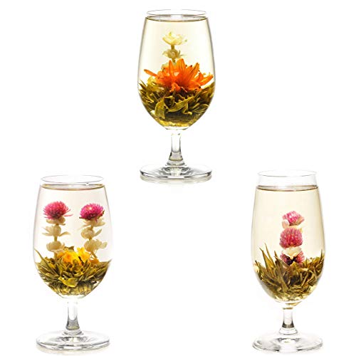 image for Teavivre 12pcs Handmade Blooming Flower Tea - Radom Varieties of Indiv