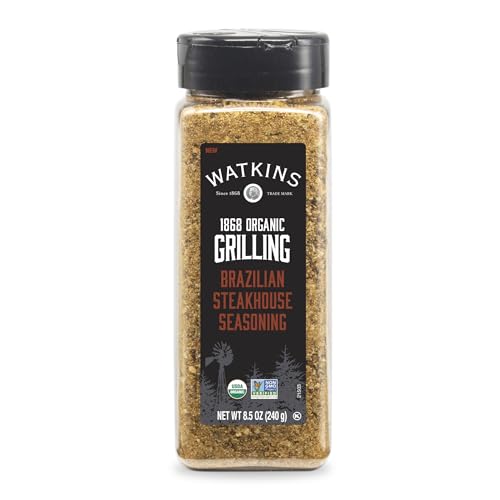 Watkins 1868 Brasilianisches Steakhaus-Gewürz zum Grillen, 240 ml