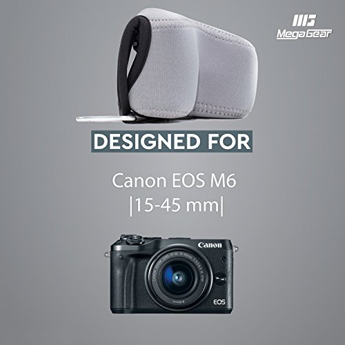 Funda para cámara MegaGear en neopreno para Canon EOS M6 miniatura 7