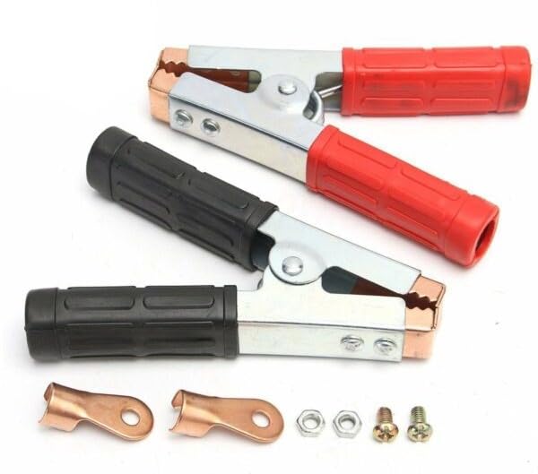 KADERA Heavy Duty Crocodile Alligator Clip Set Electrical Battery Clamp Connector. (100% Made in India)-picture-29