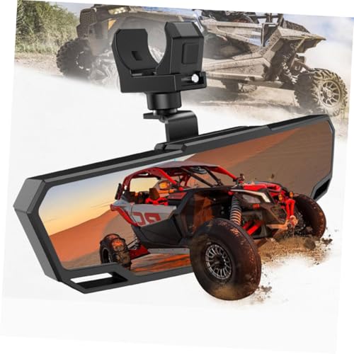 Miroir angle mort ajustable UPKOCH grand angle pour UTV et ATV - 3