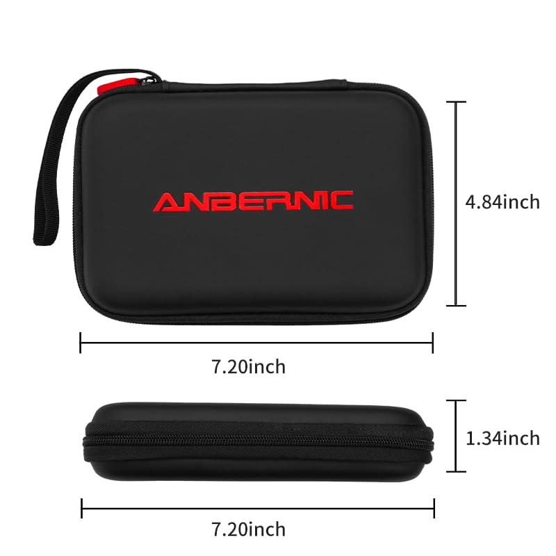 Image of Cintwor Case Protable Hard Travel with RG DS Retro Game Console, Handheld Emulator Game Console, Player Storage Organizer for Anbernic RG DS Retroid Pocket Consoles, TF Card& Cable(Box Only)
