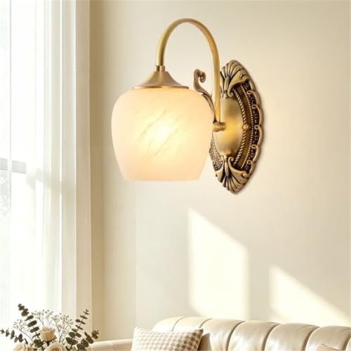 Lámpara de pared de cobre con diseño vintage y acabado decorativo sofisticado 4