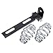 HANSWD Motorcycle Black Metal Solo Seat Baseplate For Sportster XL883/1200