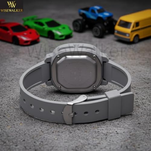 Image of WISEWALKER Kids Digital Sports Watch LCD Display with Light & Alarm Function Water Resistant Wrist Watch for Boys & Girls Unisex Watch