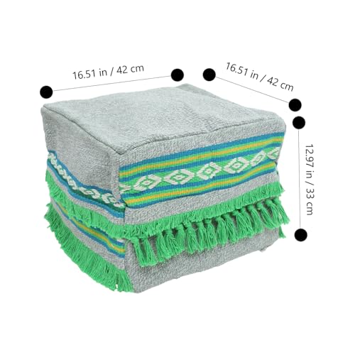 Tabouret de pied pouf Zerodeko idéal pour se relaxer à la maison