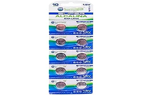 Bap Energy Bateria Alcalina 1.5 volts c/5 baterias BAP-lr44, Pequeno