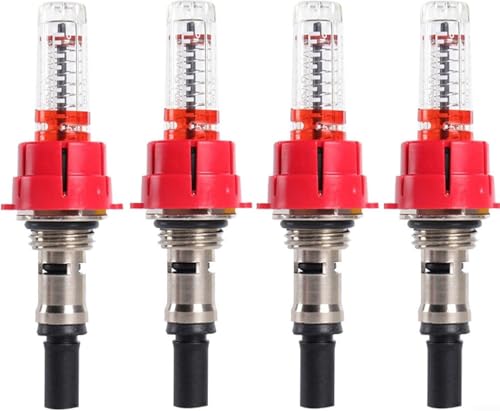 Fußbodenheizung, Krümmer, Durchflussmesser, Präzisions-Wärmeregulierung (1/2 x 4 Stück) Fußbodenheizung, Krümmer, Durchflussmesser, Präzisions-Wärmeregulierung (1/2 x 4 Stück)