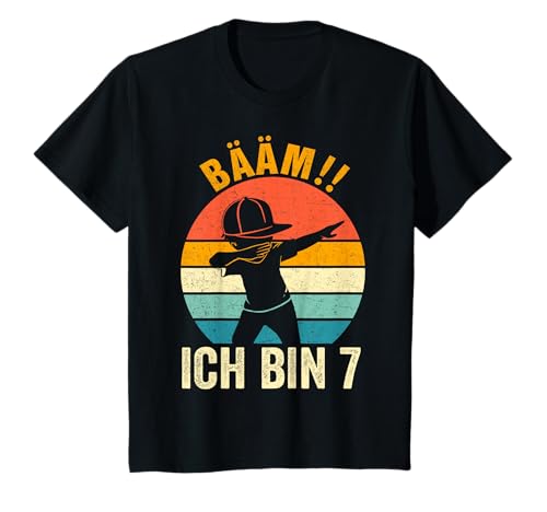 Dabbing Geburtstagsshirt 7 Jahre Jungs 7. Geburtstag T-Shirt