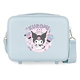 Sanrio Kuromi Always In Style Nececer Adaptable Azul 29x21x15 cms Rígido ABS 9,1L 0,8 kgs