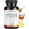 TRIO NUTRITION Apple Cider Vinegar Capsules with Billions of Multi-Strain Probiotics & L-Carnitine – Sugar Free ACV Capsules with The Mother for Gut Health, Immunity, Body Cleanse & Healthy pH*