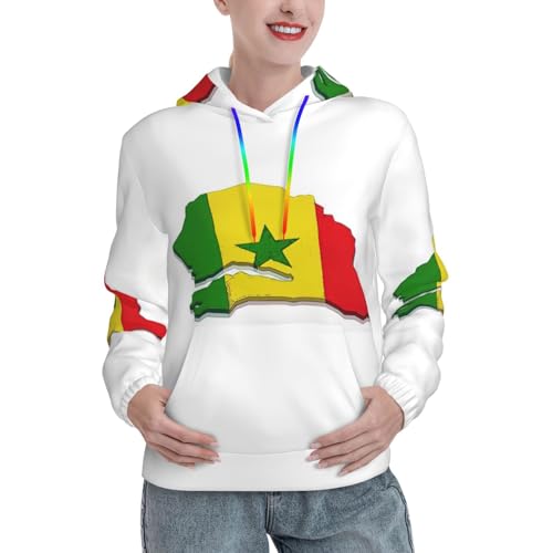 Sweat à capuche Sénégal pour vos journées cocooning et sorties d'automne