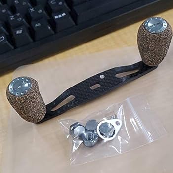 Amazon | VISPREA リール カーボン パーツ ベイトリール ハンドル 95mm