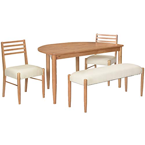 タマリビング ダイニングセット ナチュラル 幅135 アーチ ボンド 50004596-98-600