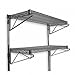 GRAINGER APPROVED Wall Shelving H 34 W 60 D 18 Chrome