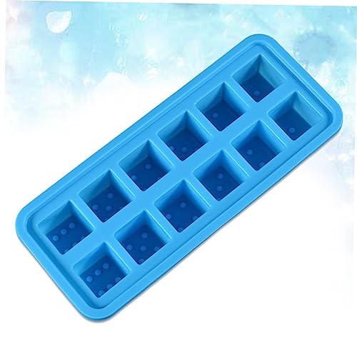 Molde para cubos de hielo de silicón de 12 cavidades miniatura 3