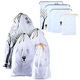 【Geeignet für】Diese Aufbewahrungstasche ist umweltfreundlich, wiederverwendbar und langlebig. Aufbewahrungsbeutel für Kleidung, Unterwäsche, Socken, Handtücher, Schlafsäcke, Decken, Kissen und andere Anlässe, perfekt für die Speicherung von Koffer / Gepäckraum beim Packen für aufregende Sportarten wie Gymnasium Aktivitäten, Yoga, Camping, Tanzen, Schwimmen, Reisen. Wenn nicht im Einsatz, könnte man es platzsparend falten