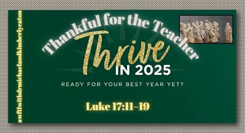 Thankful for the Teacher