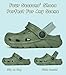 Cubufly Toddler Kids Garden Clog Boys Slip On Slide Sandals Beach Water Shoes Army Green