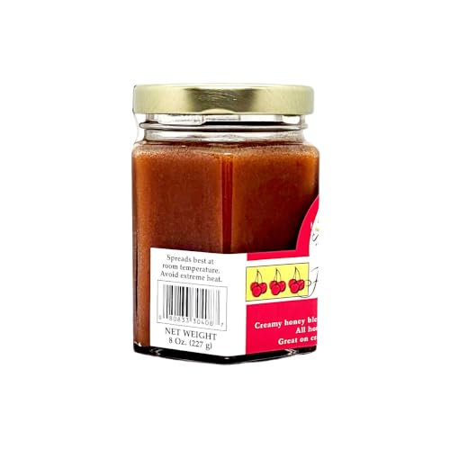 Miel cremosa sabor cereza 8oz pack 12 unidades miniatura 4