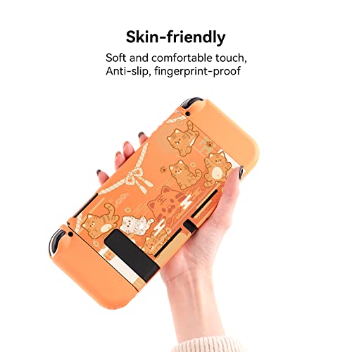 Geekshare Capa Protetora De Tpu Macio Capa Fina Compatível Com Nintendo Switch E Joy Con - Absorção