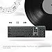 Wired Keyboard with 60 Programmable Keys for Windows, Customizable LCD Shortcuts, Silent Typing, USB-A, Number Pad, Minimalist Backlighting, Magnetic Stand, for Graphic Design, Adobe, MS Office-Grey