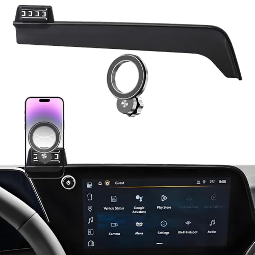 JIEZMO Car Magnetic Phone Mount for Chevrolet Chevy Equinox 2025 2026 2027 [Not Fit Equinox EV] Auto Accessories Best Cellphone Holder Mobile Cradle Cell Phones Navigation Charging Screen Stand