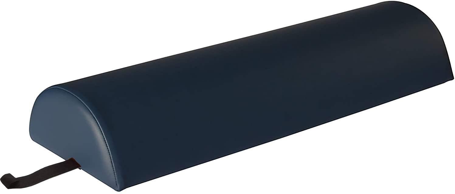 Therapist's Choice 9"x26"x4.5” Large Half Round Semi-Round Massage Table Bolster (Beige)
